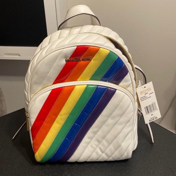 Michael Kors Limited Edition Rainbow Backpack Purse main image 4